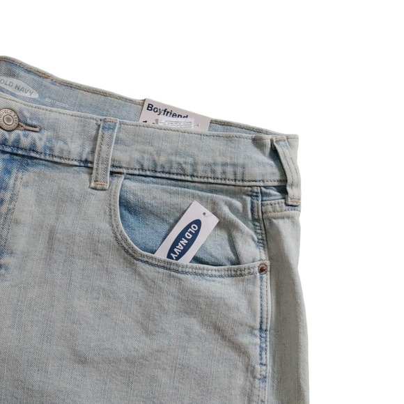 Old Navy Boyfriend Jean Shorts size 14 #1006 - Picture 2 of 3